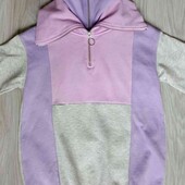 River island брендовый теплый свитшот под горло внутри начес на девочку рост 122/128 см