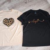 Дві футболка в лоті Л-ХЛ