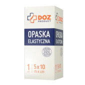 5 м x 10 см Эластичный тканый бинт Doz Product с застёжкой, 1 шт.