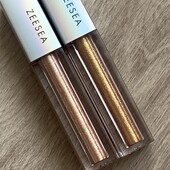 Жидкие тени для век zeesea glitter galaxy colored liquid eyeshadow) тон 03 или тон 04