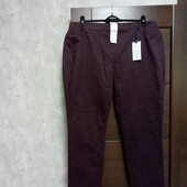 Новые брендовые плотные коттоновые брюки-чиносы р.20