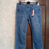 Новые брендовые коттоновые джинсы р.16.