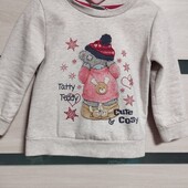 Теплий світшот дитячий з начосом 4-5 р.