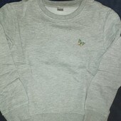 Світшот утеплений для дівчинки котон 110/116 з метеликом в упаковці