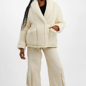 Теплая куртка Urbancode, вставки шерпа.