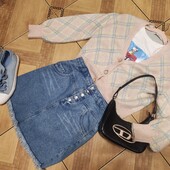 Джинсова спідниця tchibo S 152-160см