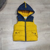 Стильна стегана жилетка на флісі 18-24міс