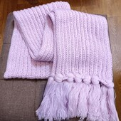 Мякий вязаний шарф . Розпродаж .