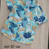 Стильна літня сорочка р.110, 116,122