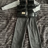 Пакет речей ( жилет , джинси , тепла кофтинка та худі)