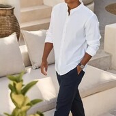 Сорочка льон+бавовна Livergy, р. L евро