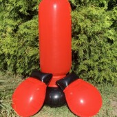 Надувний боксерський комплект фірма Chad Valley Висота груши 115см.