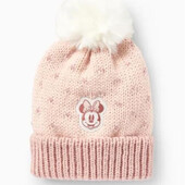 Дитячий комплект шапка+шарф c&a, рожевий 12-18м