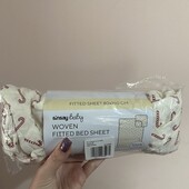 Бавовняне простирадло з еластичною гумкою