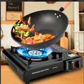 Портативна туристична газова плита з п'єзопідпалом