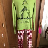 Пижама, комплект, костюм, 100% коттон, M. dr.seuss. grinch. в ідеалі