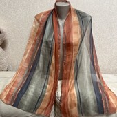 Шарф повітряний шифоновий 160х35 см