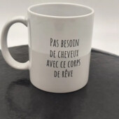 Керамическая кружка Orca Coatings®- юмор, отражающий красоту тела.