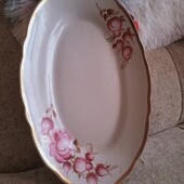 ❤️Фарфоровая коллекционная кобалевская большое глубокое блюдо❤️Германия.