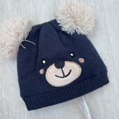 Primark.Шапочка на флісі для хлопчика 12-24 місяці