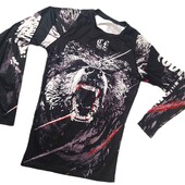 спортивний компресійний лонгслів, рашгард Grizzli сody lundin venum, S/M,