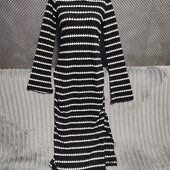 Шикарное платье( машинная вязка), р.S/M