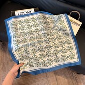 Платок стильный трендовый Искусственный шелк 70*70 см арт 70