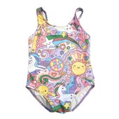 Стильний яскравий купальник, 2-3 рочки