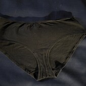 Черные трусишки евро 48