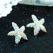 Сережки шикарні, стрази