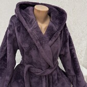 Новий завіз Мега теплющий мега плотний якісних пухнастий халат у ідеальному стані ЛХлХхл заміри