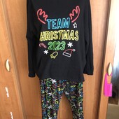 Пижама, комплект, костюм, 100% cotton. XL. Family pjs. в ідеалі