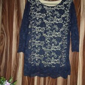Кружевная блузка новая Италия