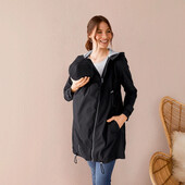 Куртка-парка для вагітних чорна та хакі, esmara.Одна на вибір.