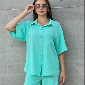 Распродажа остатков!! Костюм. Рубашка оверсайз, остался последний.