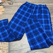 Флисовые пижамные штаны на 12/14лет, состояние хорошее
