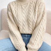 ❄️ Теплий светр зимовий. Красивої об’ємної В’язки. Рекомендую