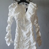 ❄️Стильна та актуальна сукня на завʼязці попереду