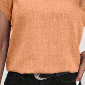 Шикарнейшая блуза футболка натуральная ткань вискоза лён