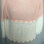 Интересный свитер из акрила