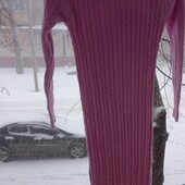 Теплое платье -гольф кашемир качество шикарное