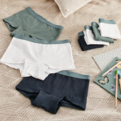 ♕ Зручні та практичні бавовняні трусики від tchibo, розмір 122-128,мікс