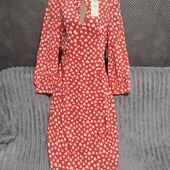 Симпатичное нарядное платье на подкладке, р.42(евро)