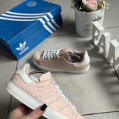 ❄️ рожеві кросівки Adidas Stan Smith. 24 см устілка. Оригінал