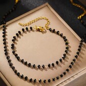 Набор украшений цепочка и браслет