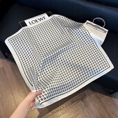 Платок стильный трендовый Искусственный шелк 70*70 см арт 37