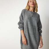 Туніка сірого кольору в рубчик, мягесенький матеріал, Рекомендую ❄️