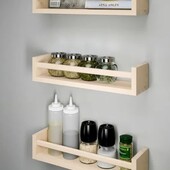 Дерев'яна полиця Ikea