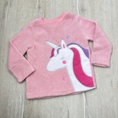 Primark.Тепла плюшева кофта для дівчинки 92 см (18-24 м)