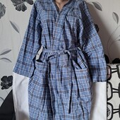 Жіночий котон халат р50 /52 гарний стан